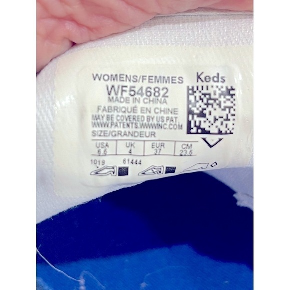 Keds womens /girls sneakers Artsy Painted size 6.5 NEW - Picture 10 of 12